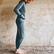 Elie Jogger - Women - TJ Terry Jersey - S032 Ice Blue