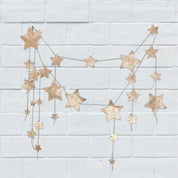 Numero 74 - Falling Star Garland - Gold - S024