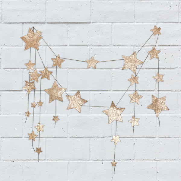 Falling Star Garland - GT Glitter - S024 Gold – n°74 E-Shop