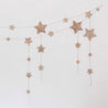 Numero 74 - Falling Star Garland - Gold - S024