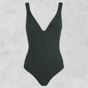 Numero 74 - Fashion - Greta One Piece Swimsuit - Dark Grey - S021