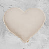 Numero 74 - Heart Cushion - Thai Cotton - Natural - S000