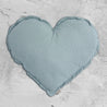 Numero 74 - Heart Cushion - Thai Cotton - Sweet Blue - S046