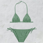 Lily Two Piece Swimsuit - Kids - SE Sensitive Elastane - S049 Sage Green