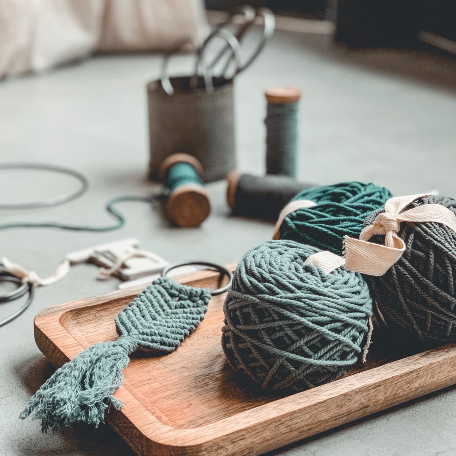 Numero 74 - Macramé Kit Freedom - Ice - M011