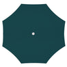Numero 74 - Outdoor - Menorca Beach Umbrella - Teal Blue - S022