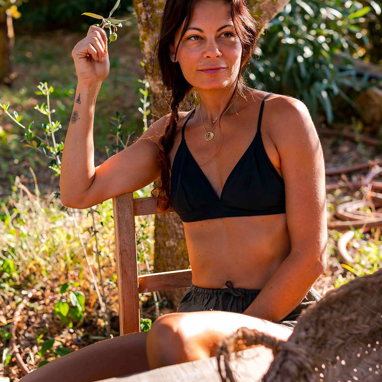 Numero 74 - Fashion - Marilyn Swimsuit Top - Dark Grey - S021