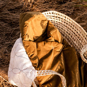 Cocoon Baby Nest - WV Woven Velvet - S050 Antique Bronze