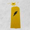 Numero 74 - Super Hero Cape and Mask - Sunflower Yellow - S028
