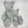 Numero 74 - Ted Bear Cushion  - Decor - Silver Grey - S019