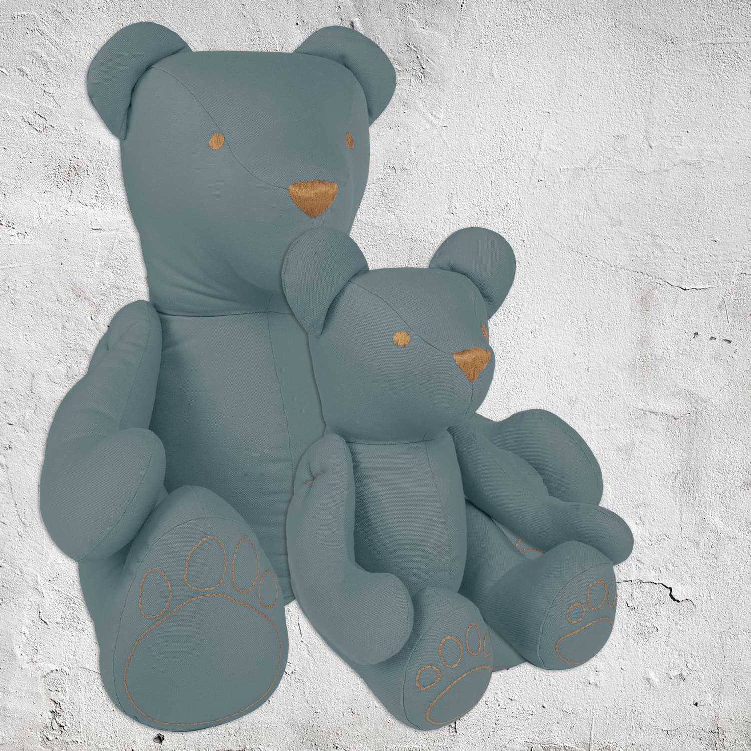 Numero 74 - Ted Bear Cushion  - Decor - Ice Blue - S032