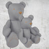 Numero 74 - Ted Bear Cushion  - Decor - Stone Grey - S045