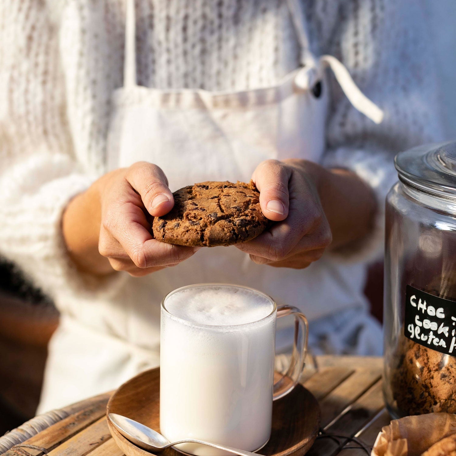 Apron Adult - TC Thai Cotton - S000 Natural - n°74 E - Shop - 7400000096745