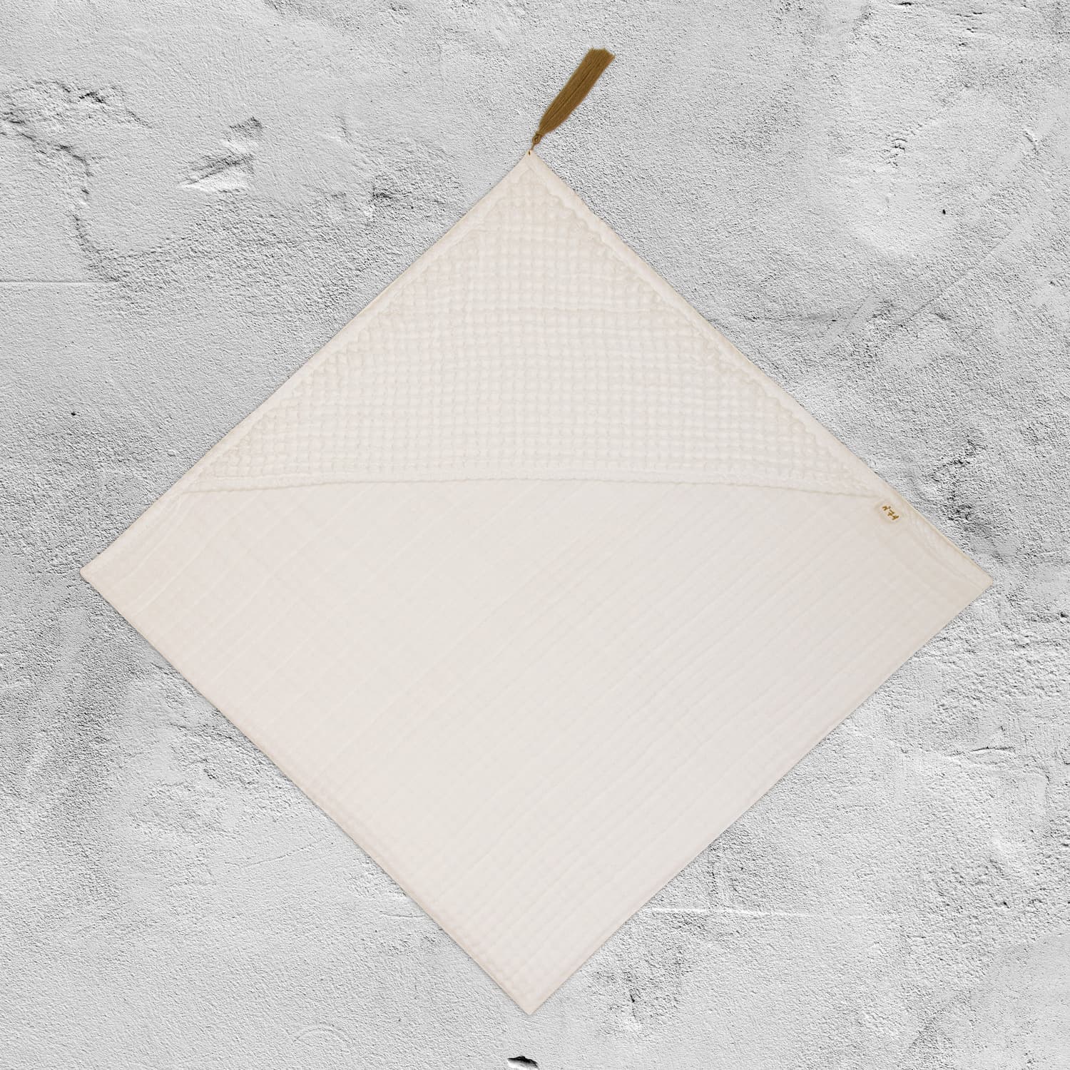 Baby Bath Towel - Baby - GW Gauze Waffle - S000 Natural - n°74 E - Shop - 7400000097988