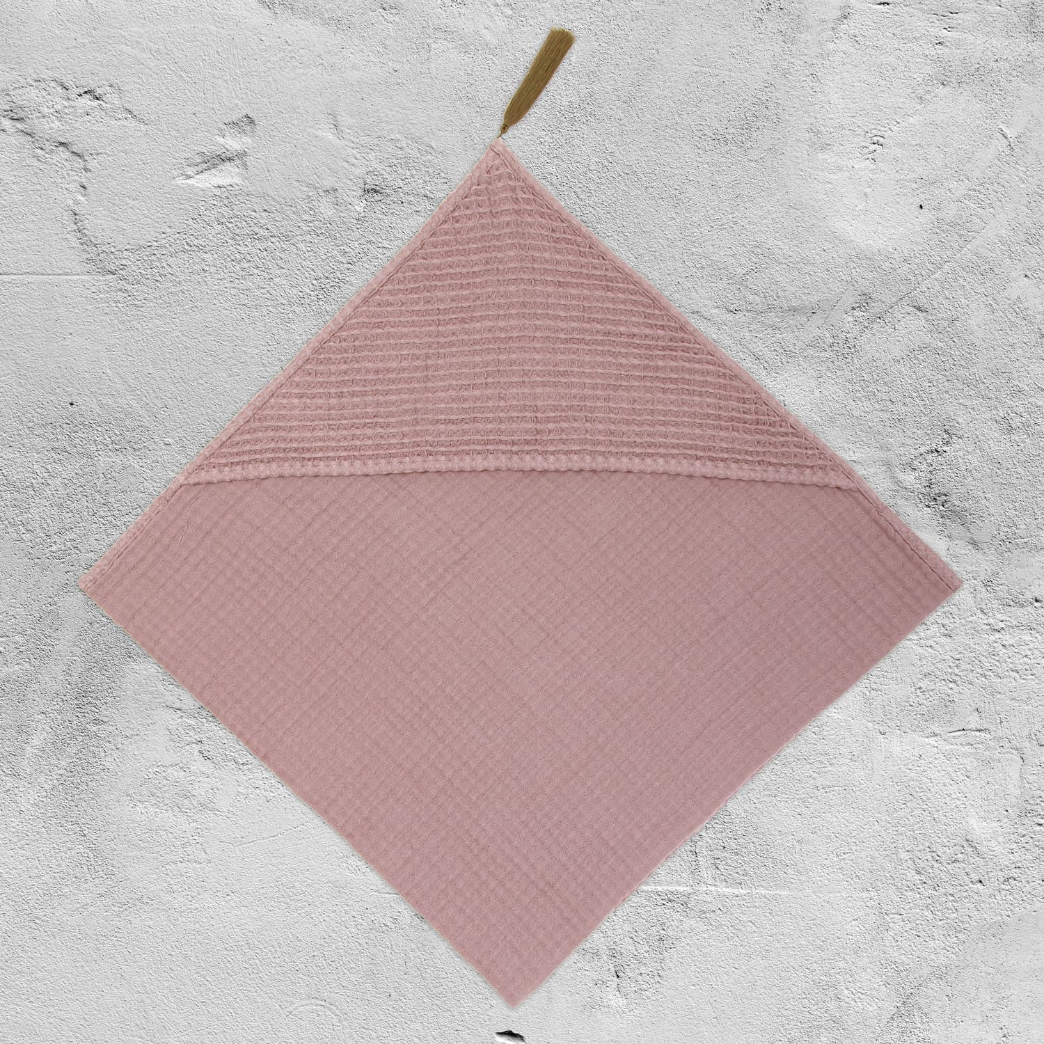 Baby Bath Towel - Baby - GW Gauze Waffle - S007 Dusty Pink - n°74 E - Shop - 7400000098008