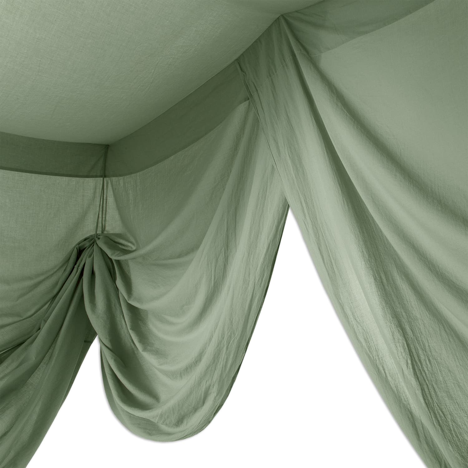 Bed Drape Single - SS Simple Saloo - S049 Sage Green - n°74 E - Shop - 7400000132938