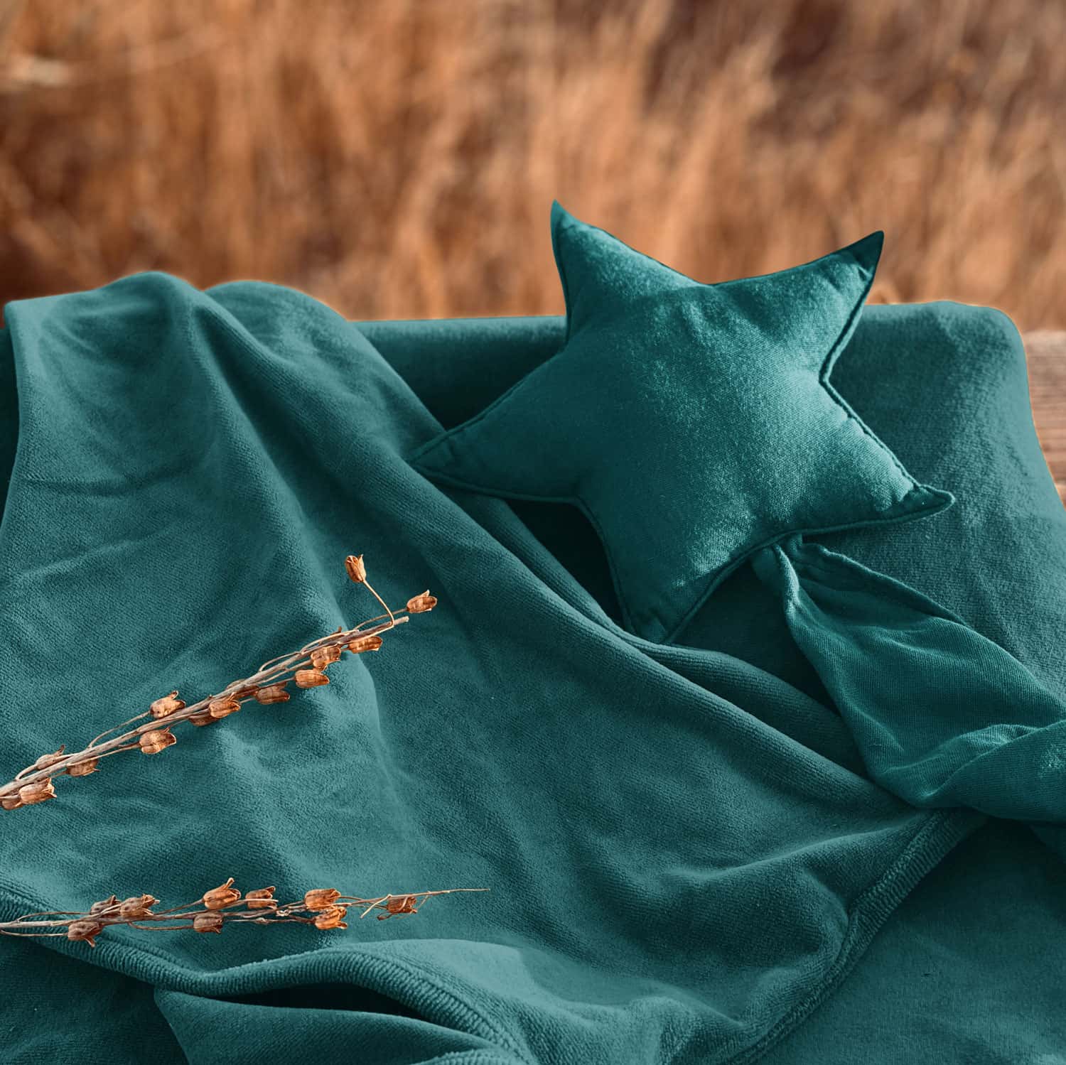 Changing Pad Fitted Cover - JV Jersey Velvet - S022 Teal Blue - n°74 E - Shop - 7400000134887