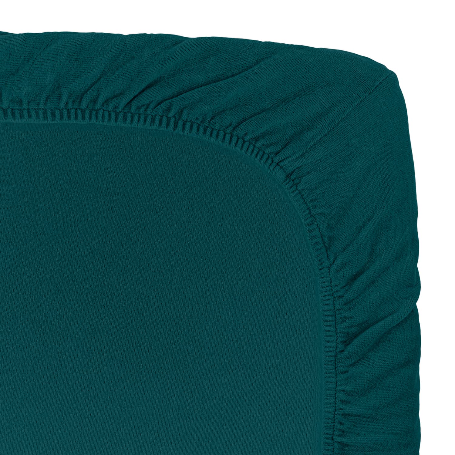 Changing Pad Fitted Cover - JV Jersey Velvet - S022 Teal Blue - n°74 E - Shop - 7400000134887