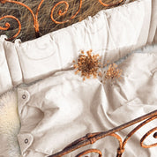 Cot Bumper - WV Woven Velvet - S018 Powder - n°74 E - Shop - 7400000134044