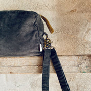 Daily Bag  - WV Woven Velvet - S021 Dark Green Grey