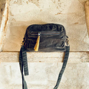Daily Bag  - WV Woven Velvet - S021 Dark Green Grey