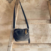 Daily Bag  - WV Woven Velvet - S021 Dark Green Grey