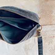 Daily Bag  - WV Woven Velvet - S021 Dark Green Grey