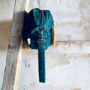 Daily Bag  - WV Woven Velvet - S022 Teal Blue