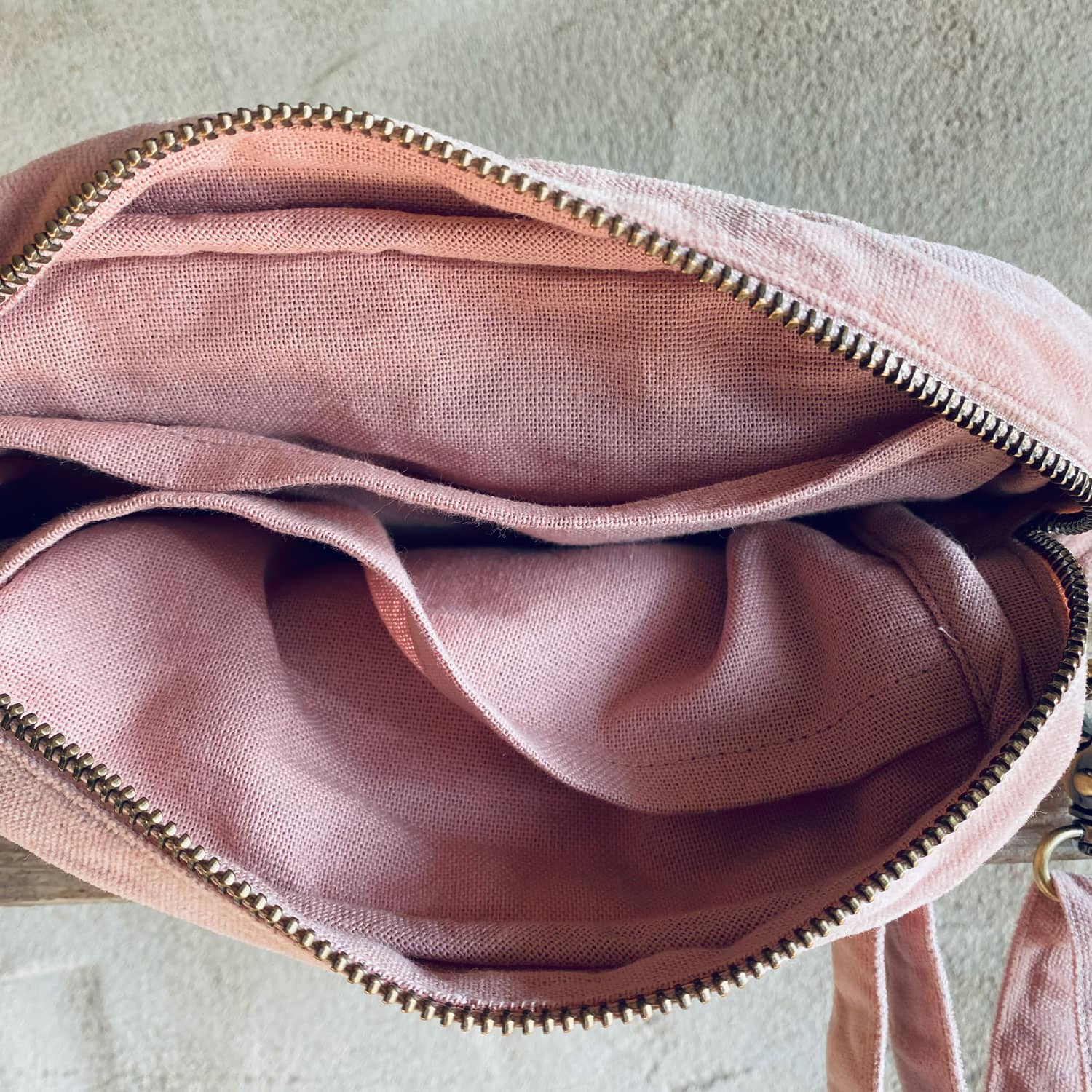 Daily Bag - WV Woven Velvet - S007 Dusty Pink - n°74 E - Shop - 7400000136378