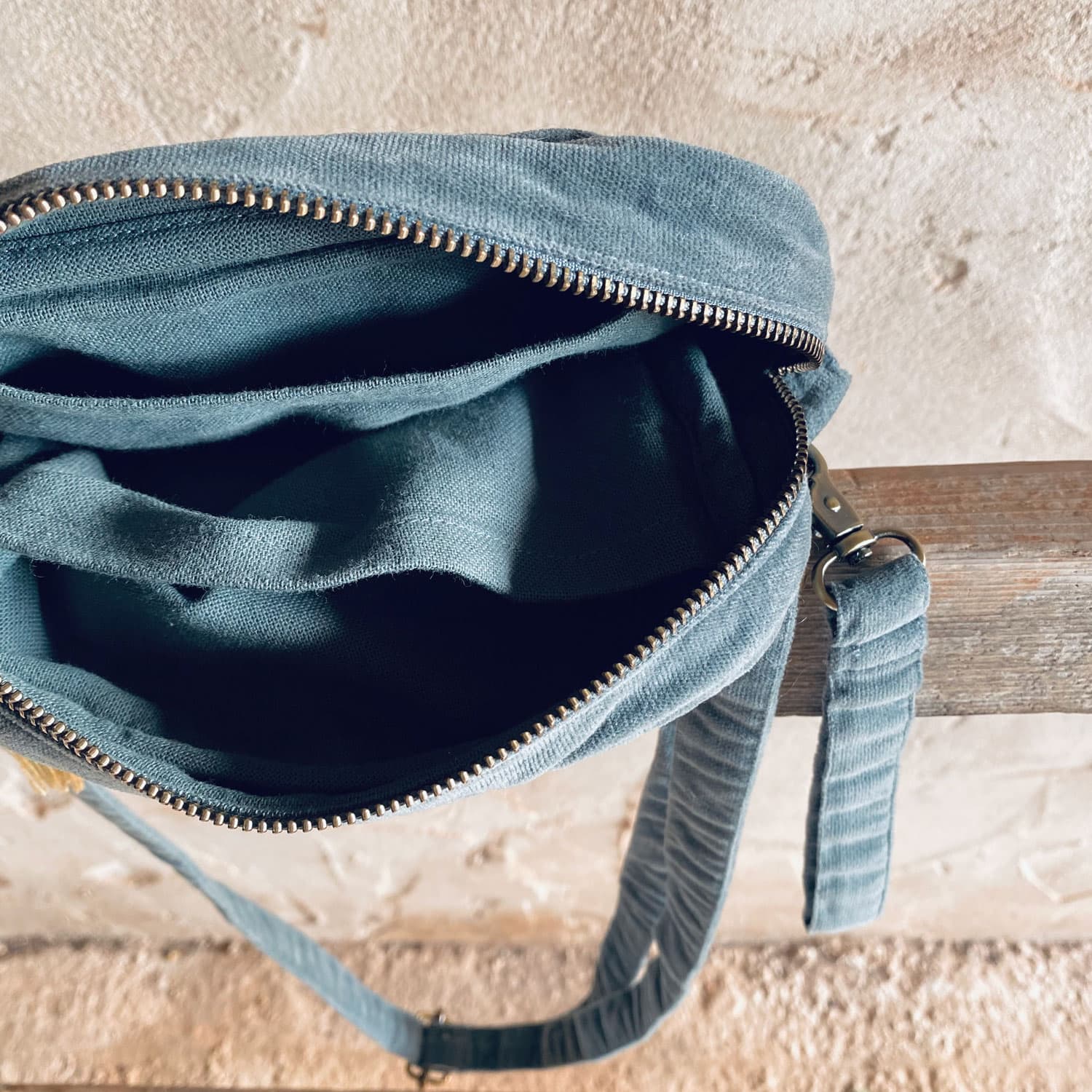 Daily Bag - WV Woven Velvet - S032 Ice Blue - n°74 E - Shop - 7400000136381