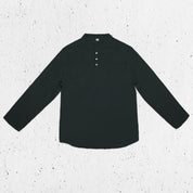 Dan Shirt - Men - DS Double Saloo - S021 Dark Green Grey - n°74 E - Shop - 7400000136012