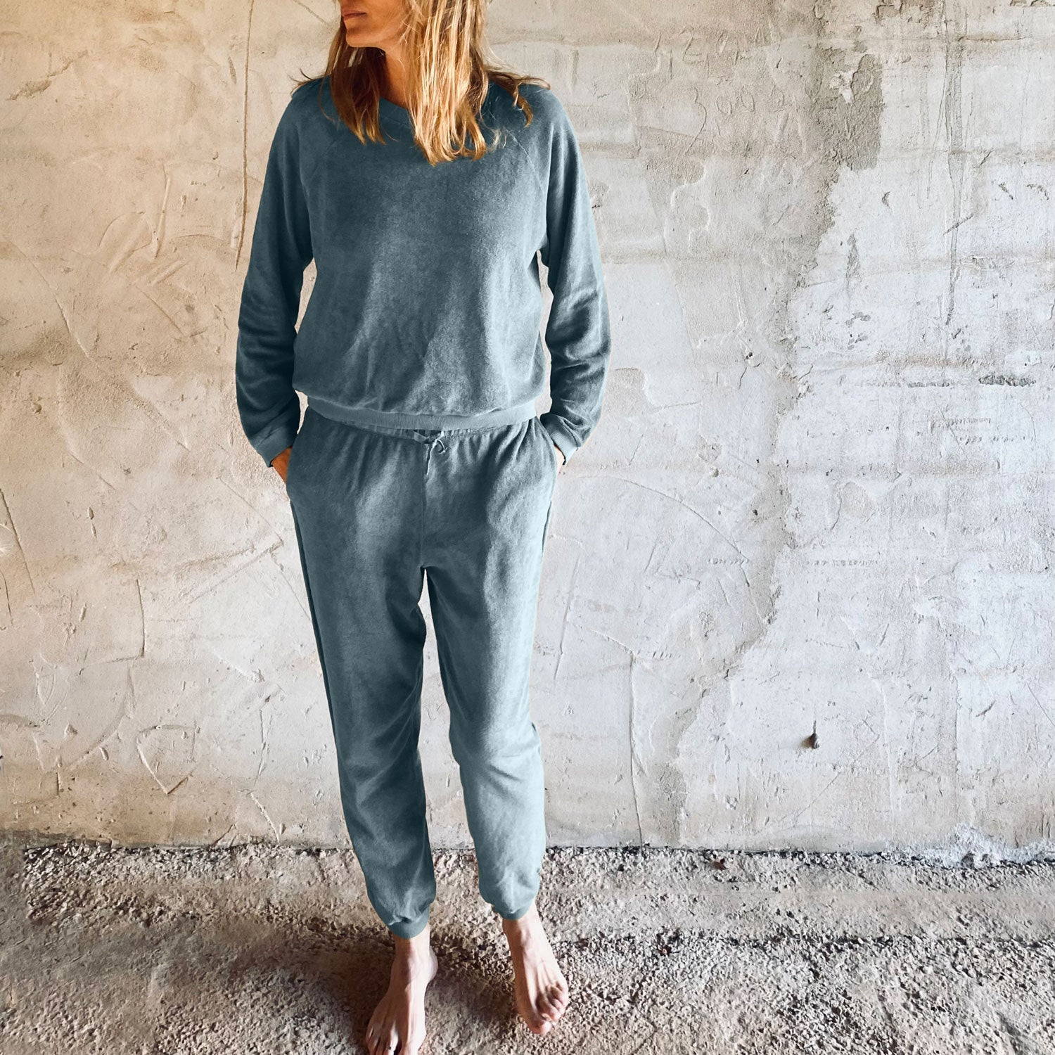 Elie Jogger - Women - TJ Terry Jersey - S032 Ice Blue - n°74 E - Shop - 7400000136204