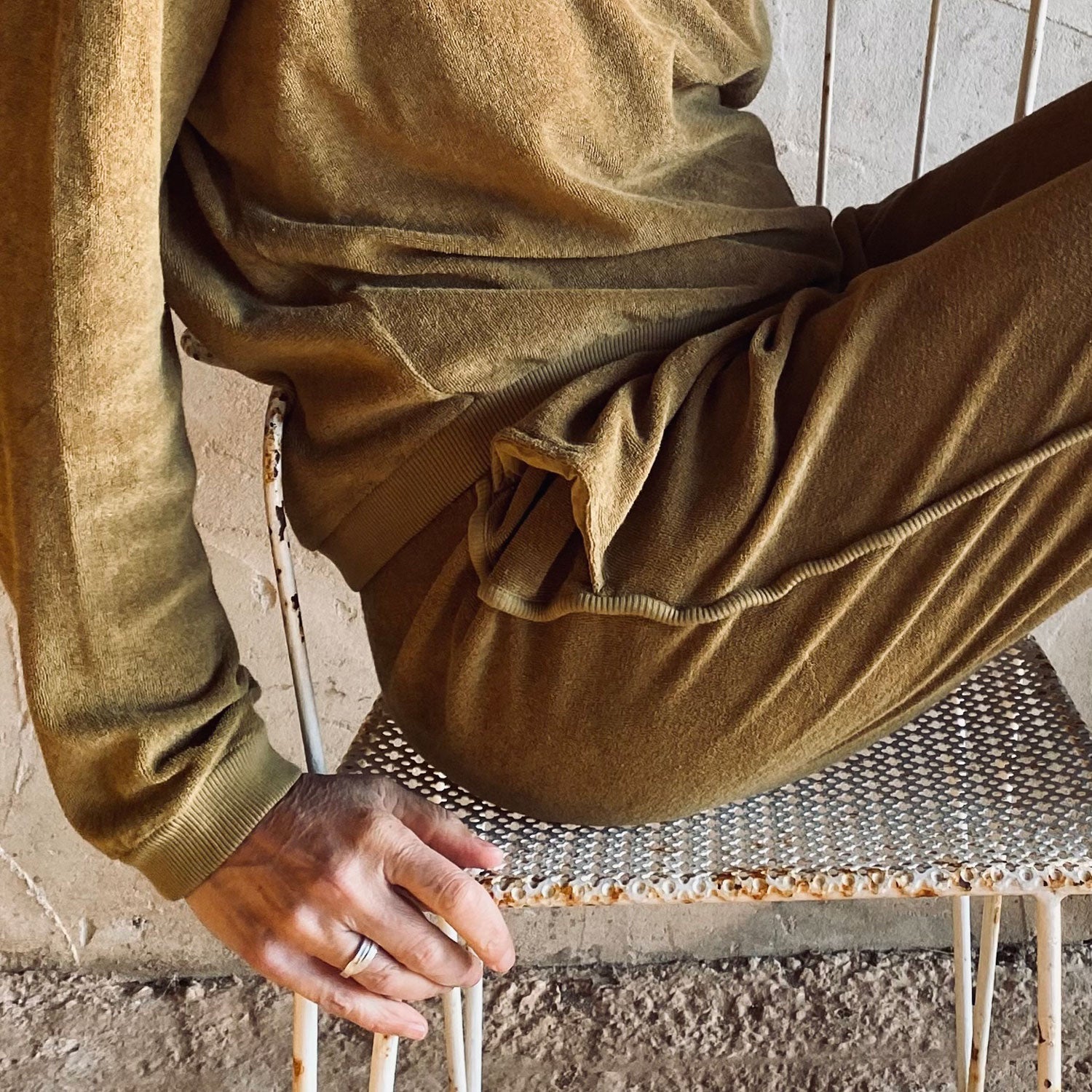 Elie Jogger - Women - TJ Terry Jersey - S050 Antique Bronze - n°74 E - Shop - 7400000136205