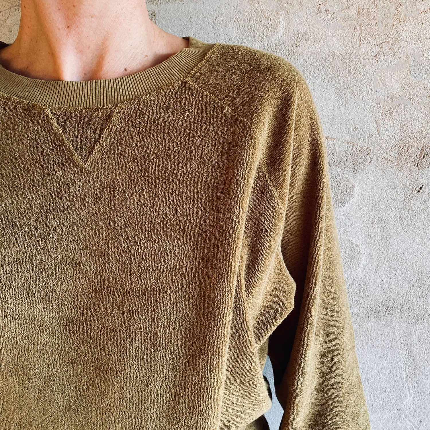 Elie Jumper - Women - TJ Terry Jersey - S050 Antique Bronze - n°74 E - Shop - 7400000136197