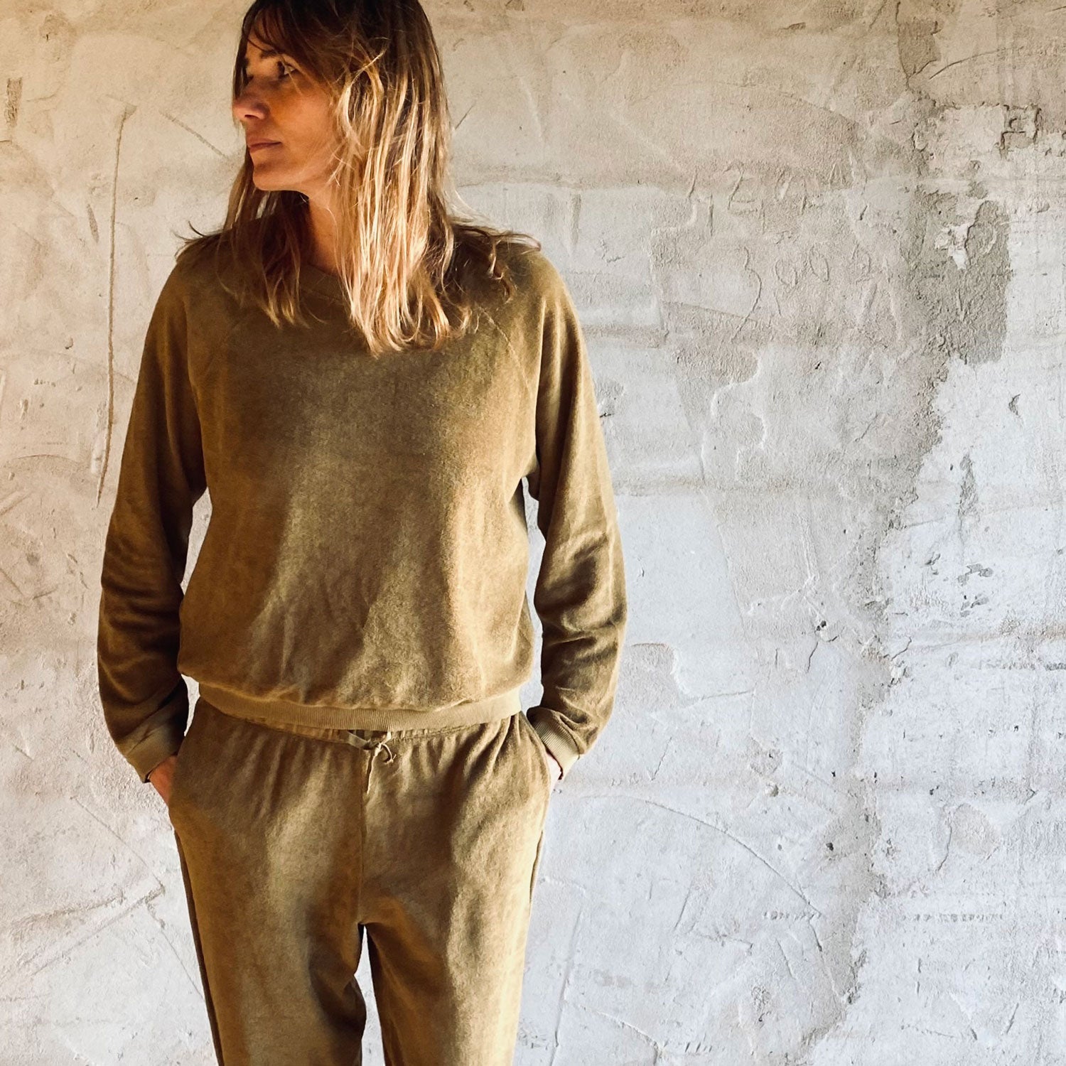 Elie Jumper - Women - TJ Terry Jersey - S050 Antique Bronze - n°74 E - Shop - 7400000136197