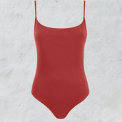Emma One Piece Swimsuit - Women - SE Sensitive Elastane - S051 Terracotta - n°74 E - Shop - 7400000136352