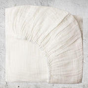 Fitted Bed Sheet - DS Double Saloo - S001 White - n°74 E - Shop - 7400000054660