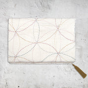 Flower of Life Blanket - TG Triple Gauze - D117 Natural - Multicolor - n°74 E - Shop - 7400000132246