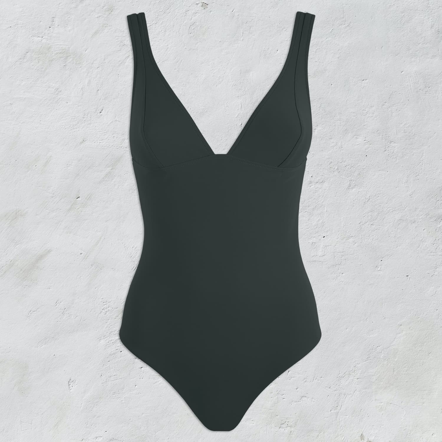 Greta One Piece Swimsuit - Women - SE Sensitive Elastane - S021 Dark Grey - n°74 E - Shop - 7400000134204