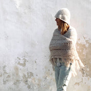 Juliana Crochet Shawl - Women - MO Mohair - S018 Powder - n°74 E - Shop - 7400000136342