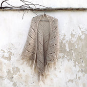 Juliana Crochet Shawl - Women - MO Mohair - S018 Powder - n°74 E - Shop - 7400000136342