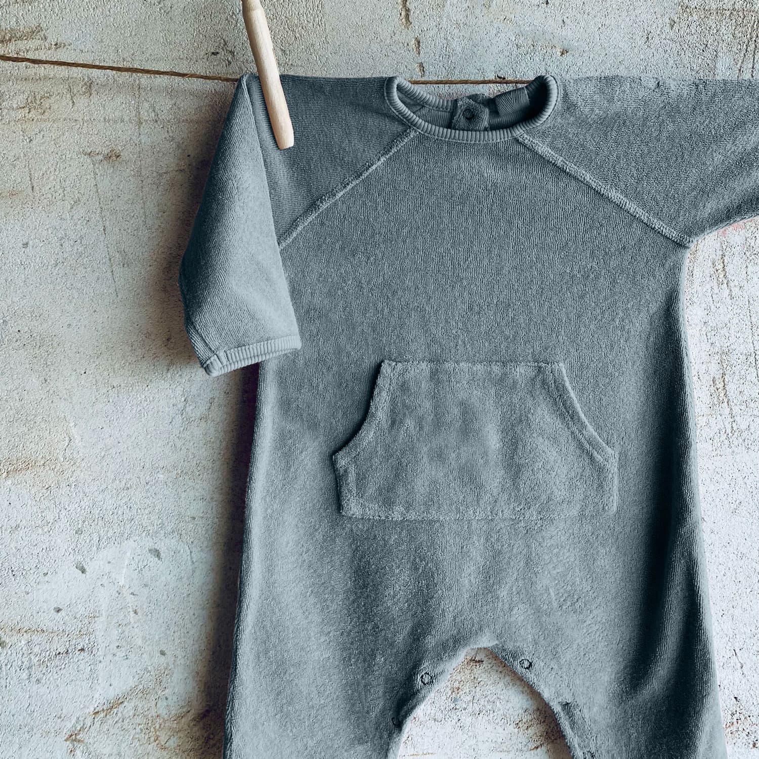 Kyle Jumpsuit - Baby - TJ Terry Jersey - S032 Ice Blue - n°74 E - Shop - 7400000135385