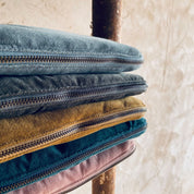 Laptop Case  - WV Woven Velvet - S022 Teal Blue