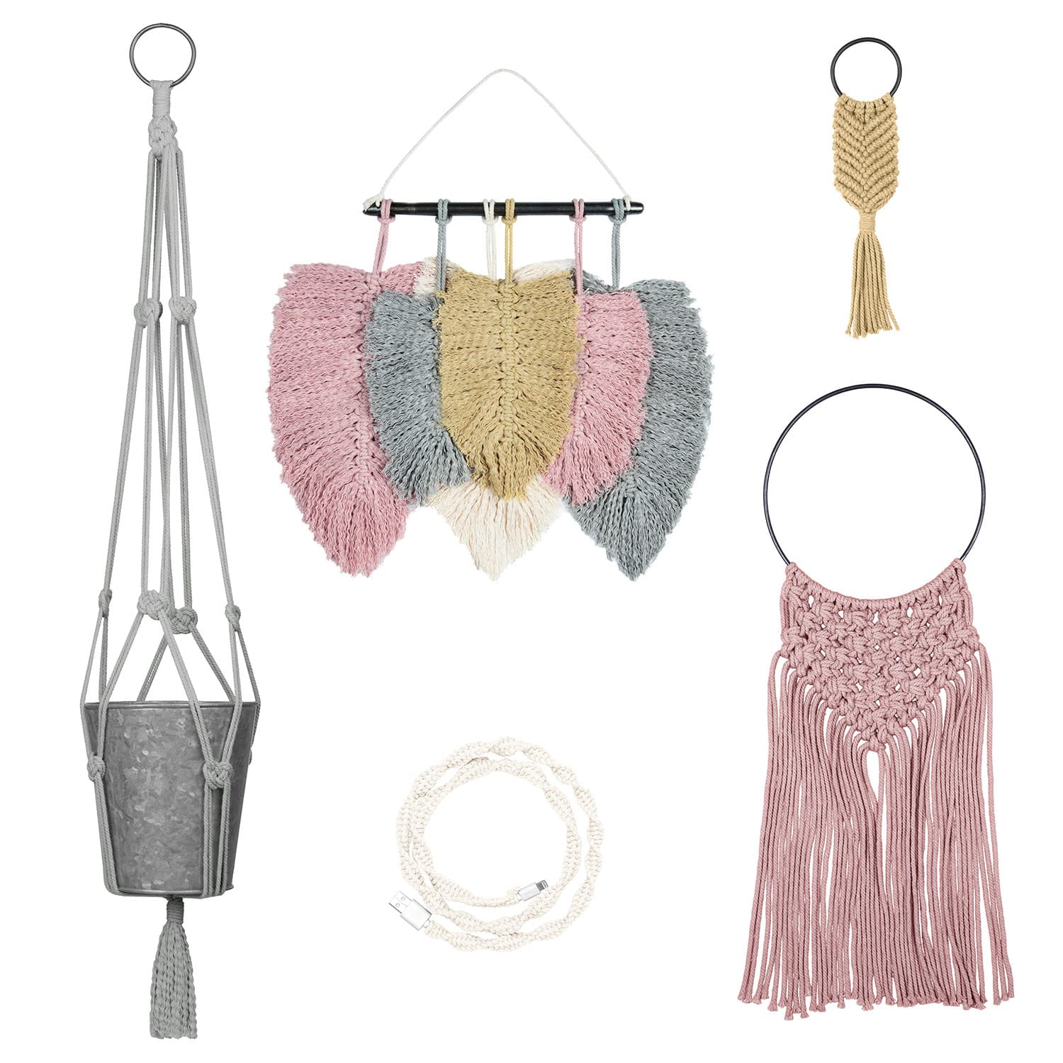 Macrame Kit Freedom - M009 Whisper - n°74 E - Shop - 7400000200005