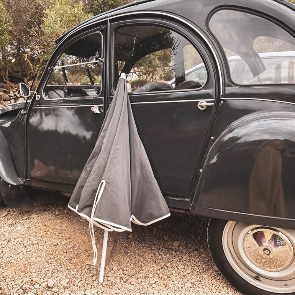 Menorca Beach Umbrella - S021 Dark Grey - n°74 E - Shop - 7400000134007