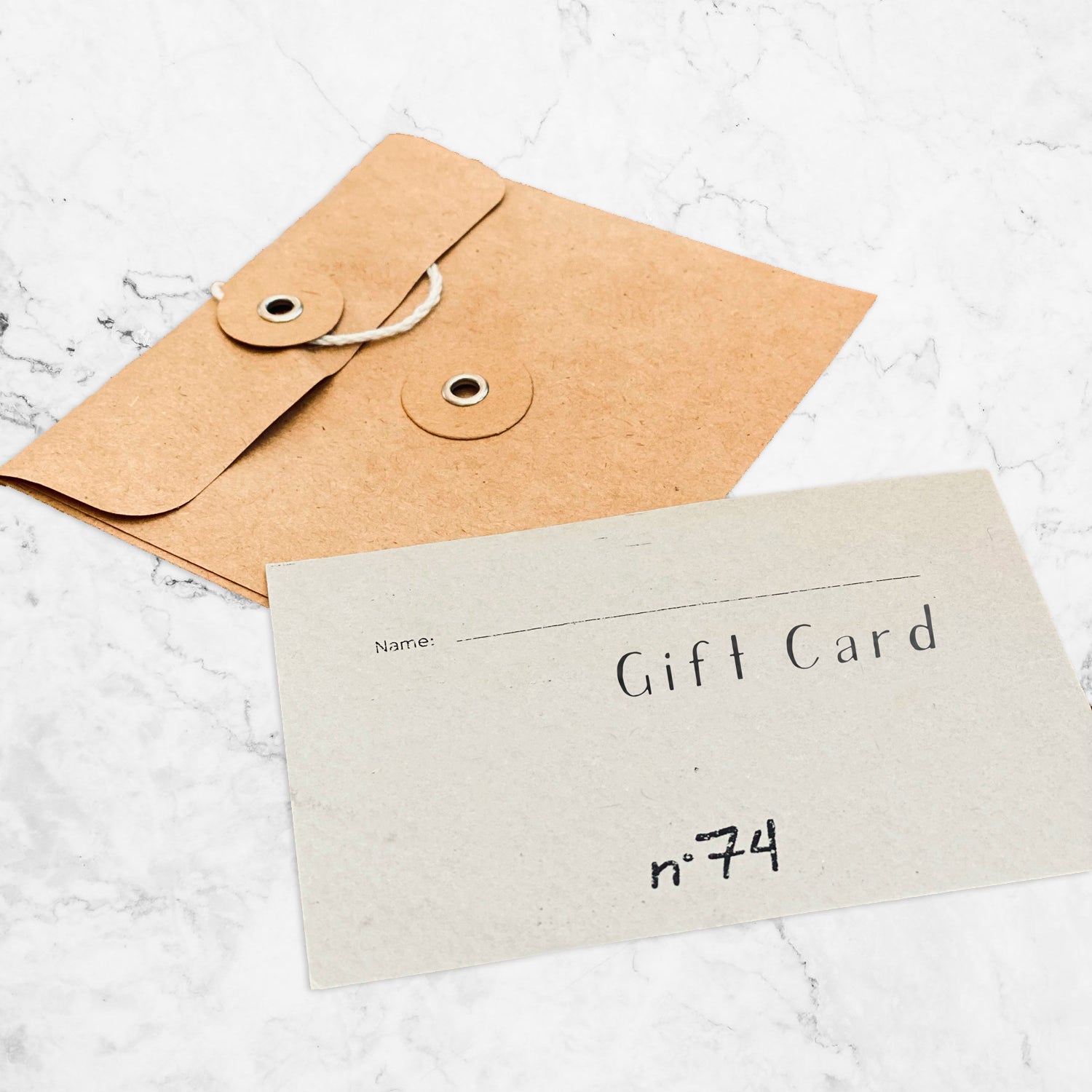 n｡74 E-Gift Card