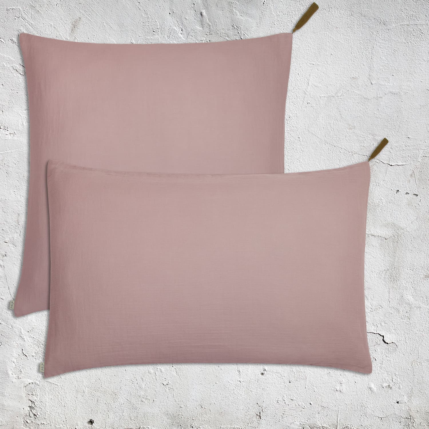Pillow Case - DS Double Saloo - S007 Dusty Pink - n°74 E - Shop - 7400000123038