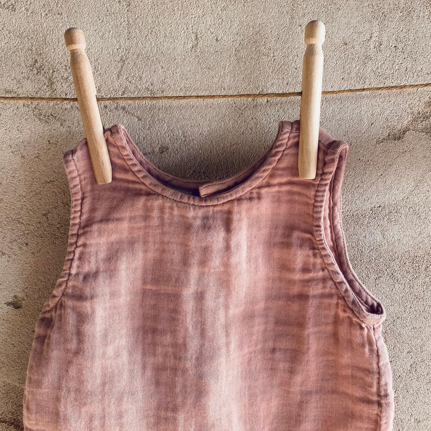 Stef Shirt - Baby - DS Double Saloo - S007 Dusty Pink - n°74 E - Shop - 7400000136058