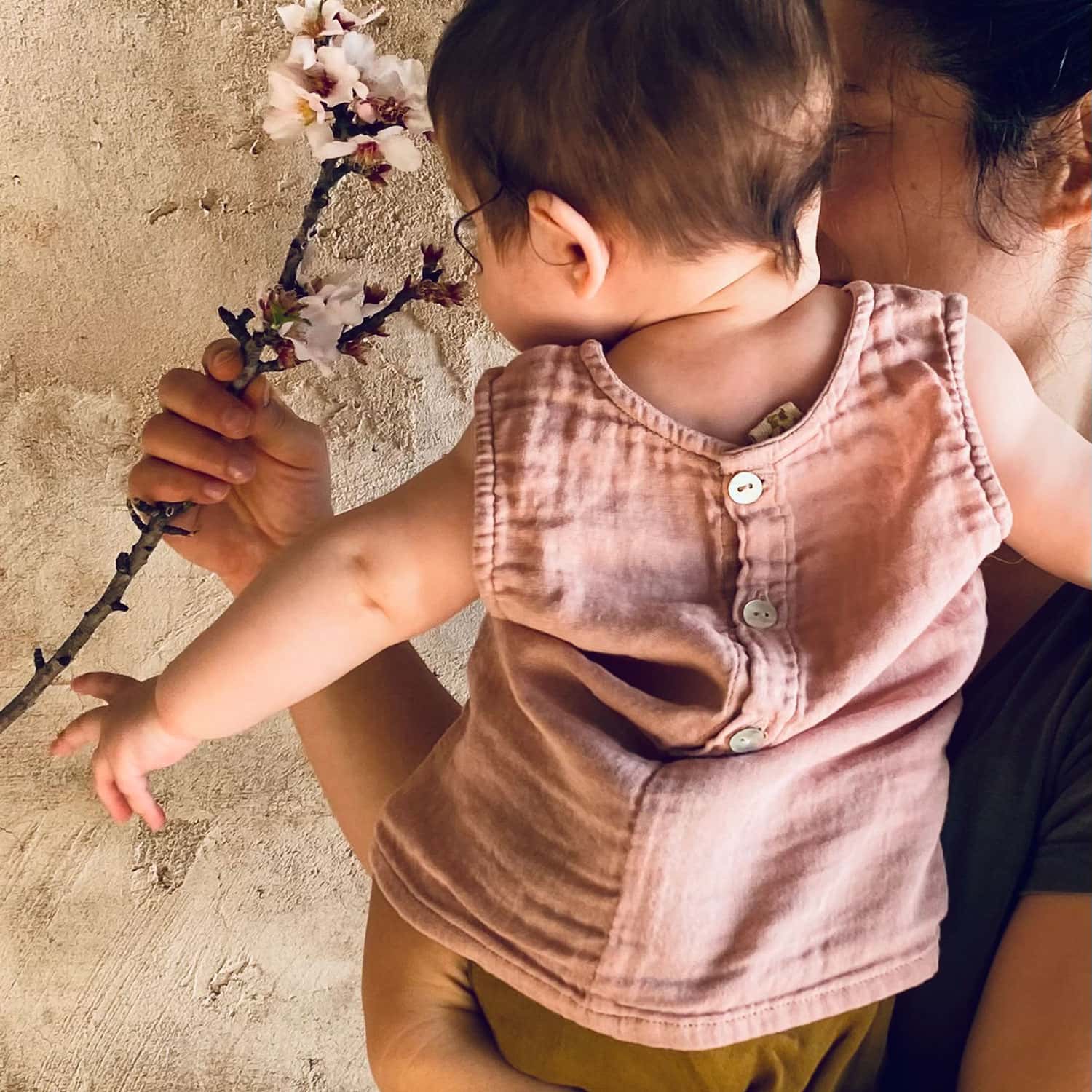 Stef Shirt - Baby - DS Double Saloo - S007 Dusty Pink - n°74 E - Shop - 7400000136058