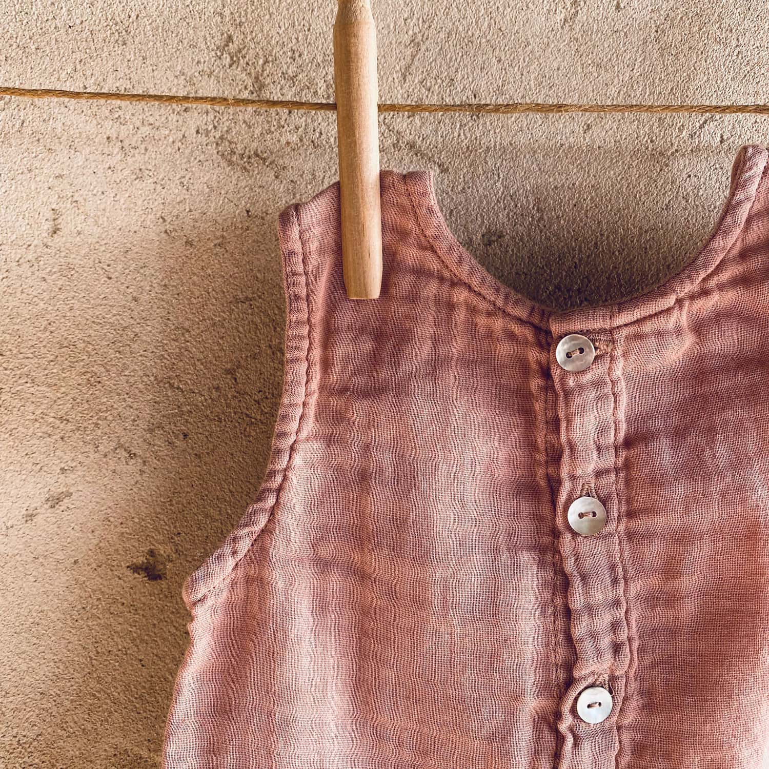 Stef Shirt - Baby - DS Double Saloo - S007 Dusty Pink - n°74 E - Shop - 7400000136058